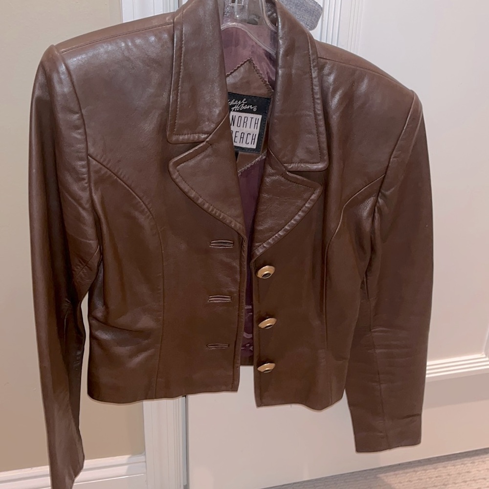 Michael Hoban North Beach leather jacket
